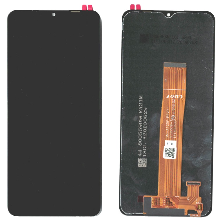 DISPLAY SAMSUNG A127 A12 2021 CTOUCH NEGRO (LCD)
