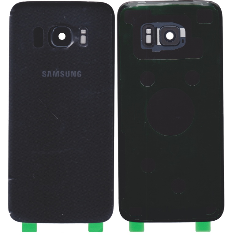 TAPA TRASERA SAMSUNG S7 EDGE G935 NEGRO (CON LENS PARA CAM PRINCIPAL)