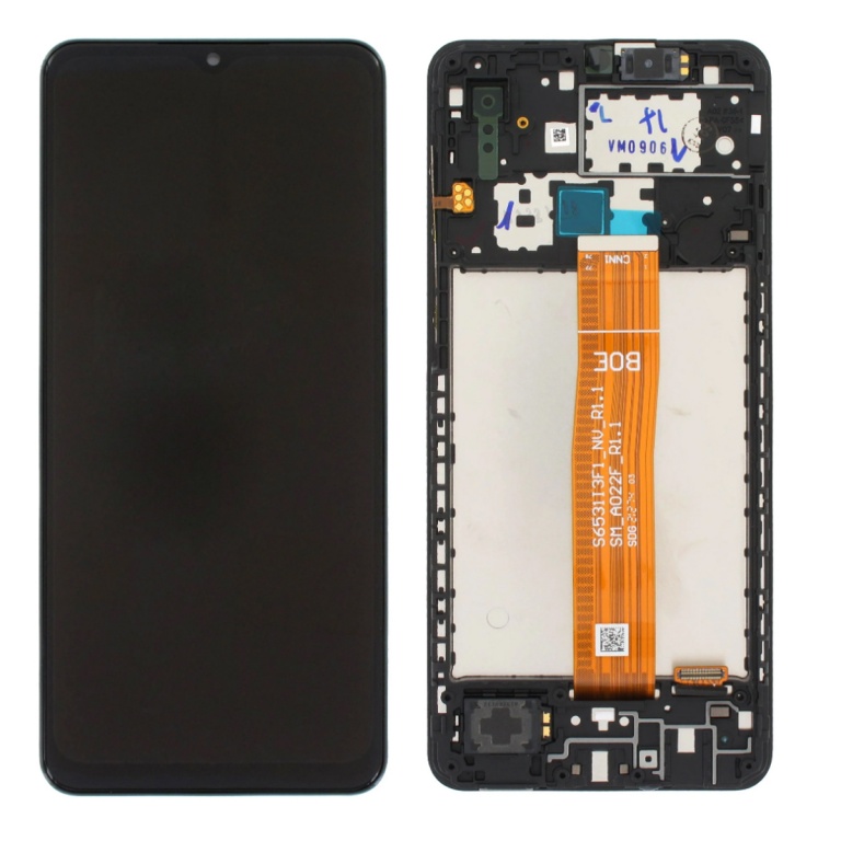 DISPLAY SAMSUNG A022 A02 2021 CTOUCH NEGRO CMARCO GH82-25249A