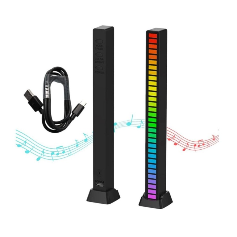 RECREATIVA LUZ LED AUDIORITMICA (CON CONTROL DE SONIDO) MODEL: L021