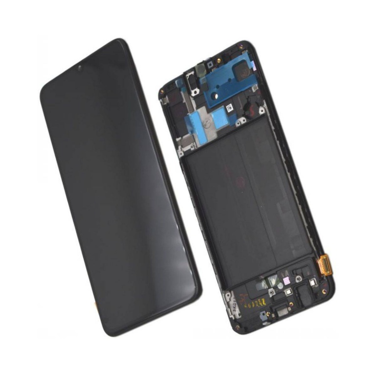 DISPLAY SAMSUNG A705 A70 CTOUCH NEGRO CMARCO GH82-19787A