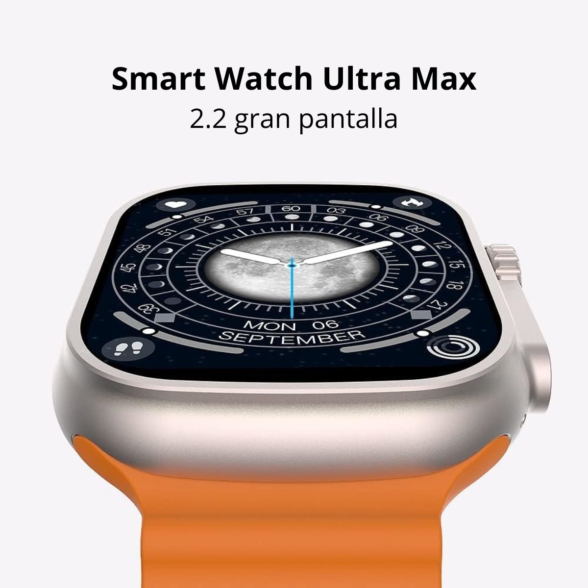 Reloj Inteligente Smartwatch S8 Ultra con Audífonos Negro