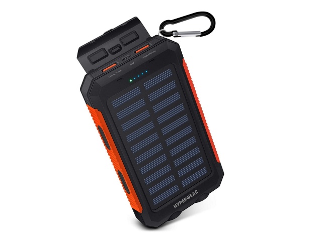 POWER BANK SOLAR 10000 MAH (INCLUYE LINTERNA Y BRUJULA)