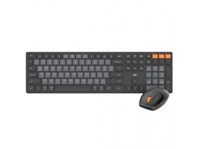 FANTECH WK895 GOPOP 2 TECLADO Y MOUSE INALAMBRICO (NEGRO)