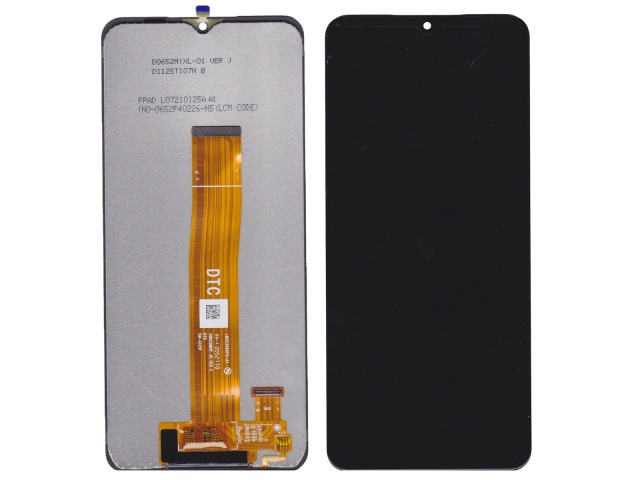 DISPLAY SAMSUNG A125 A12 2020 C/TOUCH NEGRO (LCD)