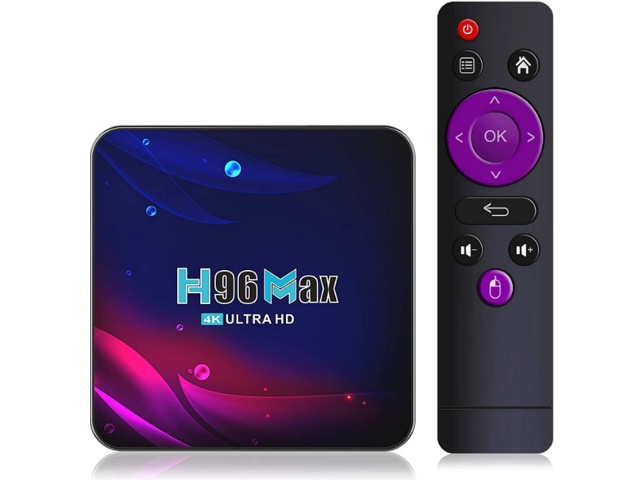 ANDROID TV BOX H96 MAX 4GB 64GB