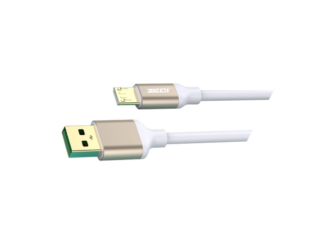 ZEQI CABLE DE DATOS (USB - MICRO USB) 1M     MODEL: ZE-V337S