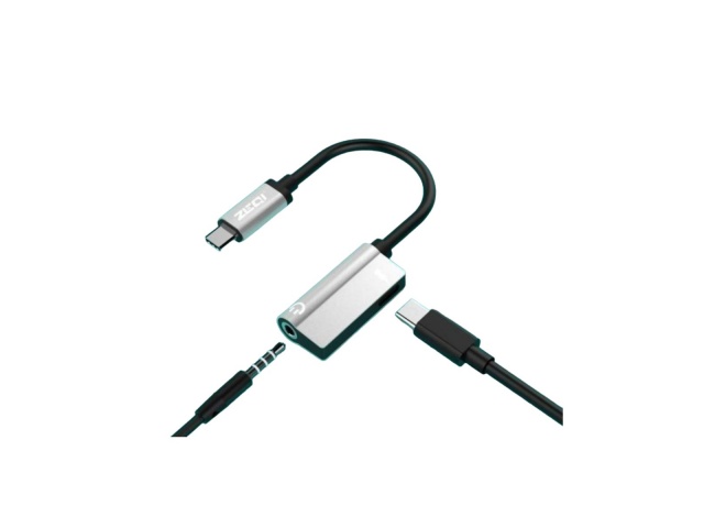 ZEQI ADAPTADOR USB-C (3.5MM + USB-C)     MODEL: ZE-V31