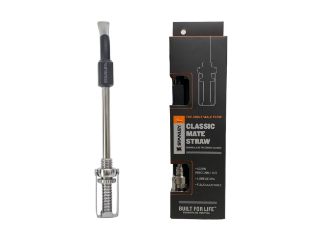 STANLEY CLASSIC MATE STRAW THE ADJUSTABLE FLOW (BLACK)