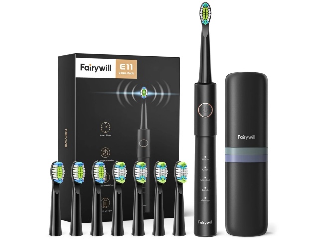 CEPILLO DE DIENTES ELCTRICO SNICO (ESTUCHE Y 8 CABEZALES)